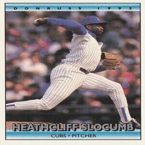 Heathcliff Slocumb - Donruss 1992 Baseball Card